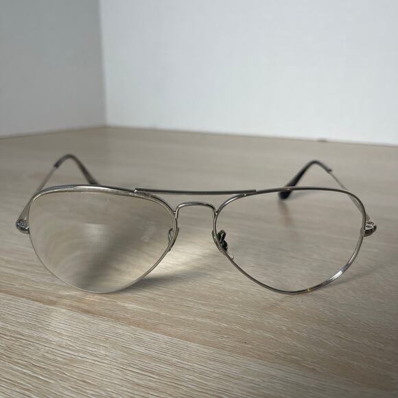 Ray-Ban RB6489 2501 Sunglasses Aviator Frames Only Silver 58-14-140 - Picture 2 of 8